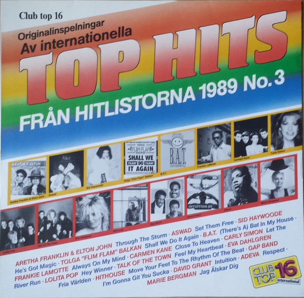 baixar álbum Various - Club Top 16 Top Hits Från Hitslistorna 1989 No 3