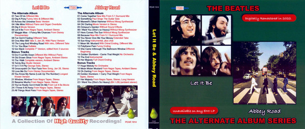 The Beatles – Let It Be & Abbey Road - The Alternate Album Series