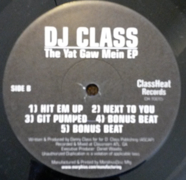lataa albumi DJ Class - The Yat Gaw Mein EP