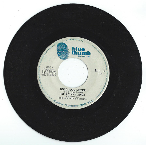 Ike And Tina Turner – I Know / Bold Soul Sister (1969, Vinyl