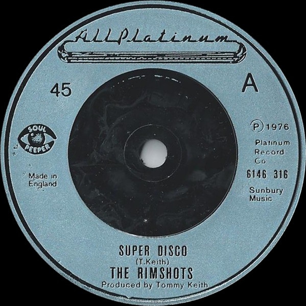 The Rimshots – Super Disco (1976, Vinyl) - Discogs