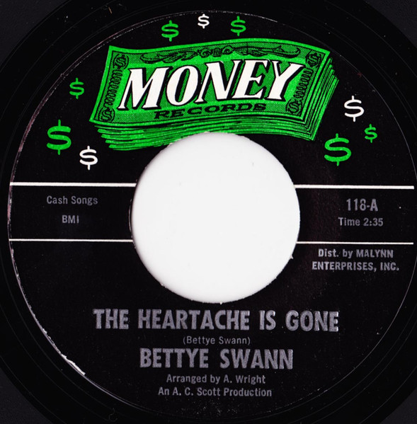 Bettye Swann – The Heartache Is Gone / Our Love (1966, Vinyl) - Discogs