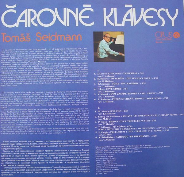 télécharger l'album Tomáš Seidmann - Čarovné Klávesy