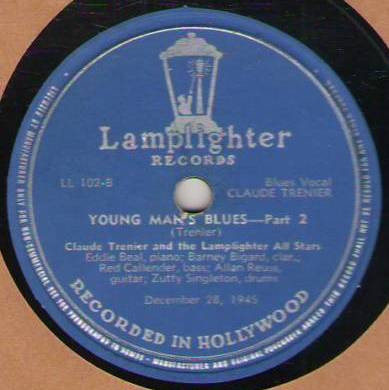 baixar álbum Claude Trenier And The Lamplighter All Stars - Young Mans Blues