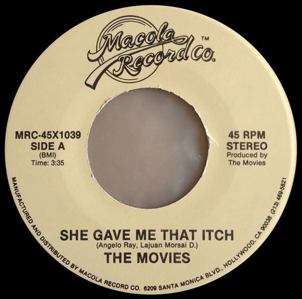 The Movies She Gave Me That Itch Releases Discogs