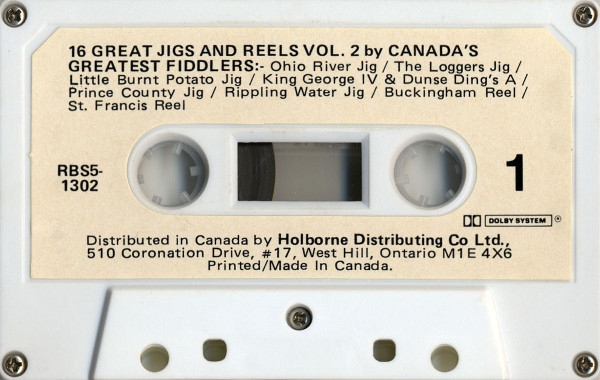 last ned album Various - 16 Great Jigs And Reels Vol2 By Canadas Top Fiddlers