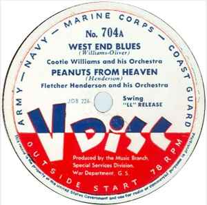 Cootie Williams And His Orchestra - West End Blues / Peanuts From Heaven / Chicken Rhythm album cover