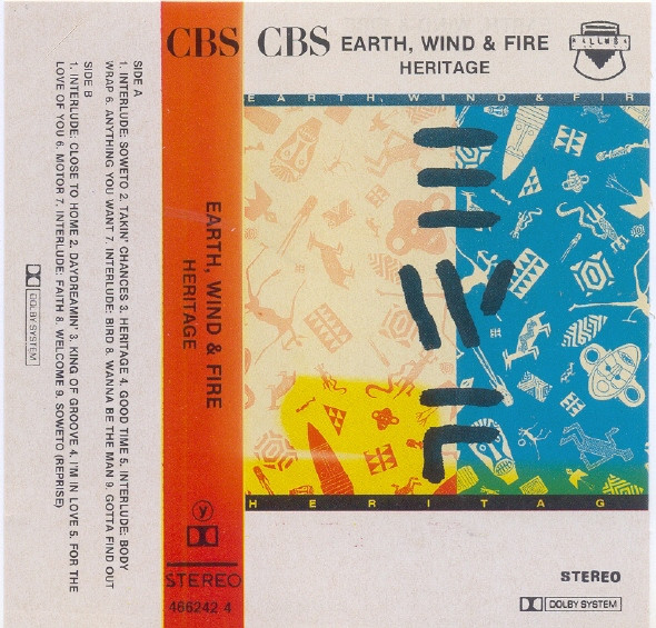 Earth, Wind & Fire – Heritage (1990, Vinyl) - Discogs