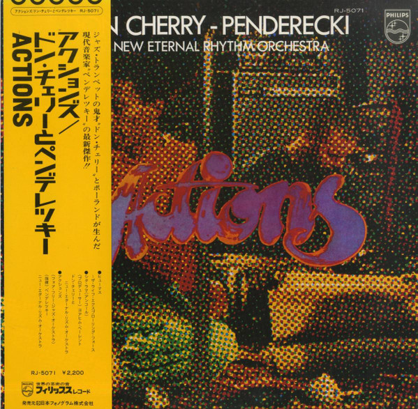 Penderecki - Don Cherry & The New Eternal Rhythm Orchestra 