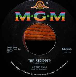 David Rose & His Orchestra - The Stripper / Ebb Tide album cover