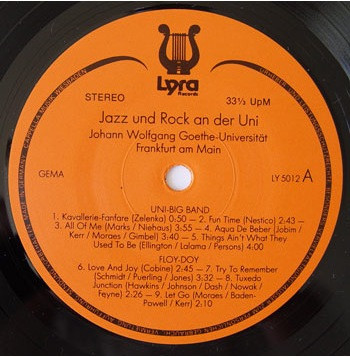 télécharger l'album Various - Jazz Und Rock An Der Uni