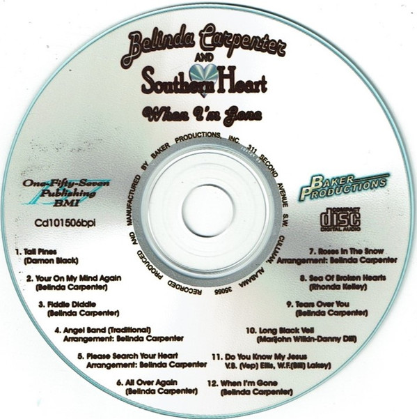 last ned album Belinda Carpenter And Southern Heart - When Im Gone