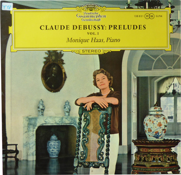 last ned album Monique Haas - Claude Debussy Préludes Vol 1