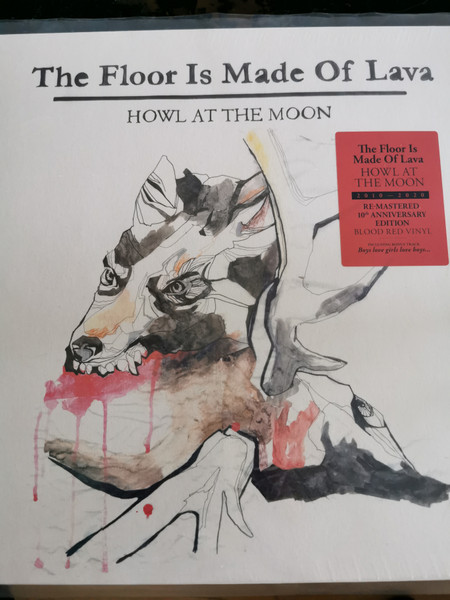 Uovertruffen 鍔 uendelig The Floor Is Made Of Lava – Howl At The Moon (2020, Red [Blood Red], 10th  Anniversary Edition, Vinyl) - Discogs