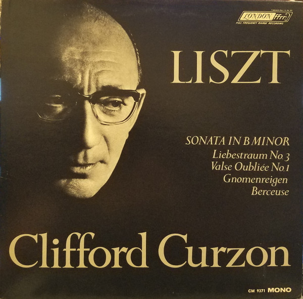 Liszt, Clifford Curzon - A Liszt Recital | Releases | Discogs