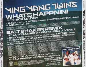 Ying Yang Twins - What's Happnin! / Salt Shaker (Remix) album cover