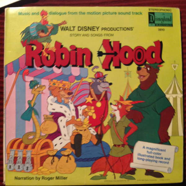 Roger Miller – Story And Songs From Robin Hood (1973, Purple Label, Vinyl)  - Discogs