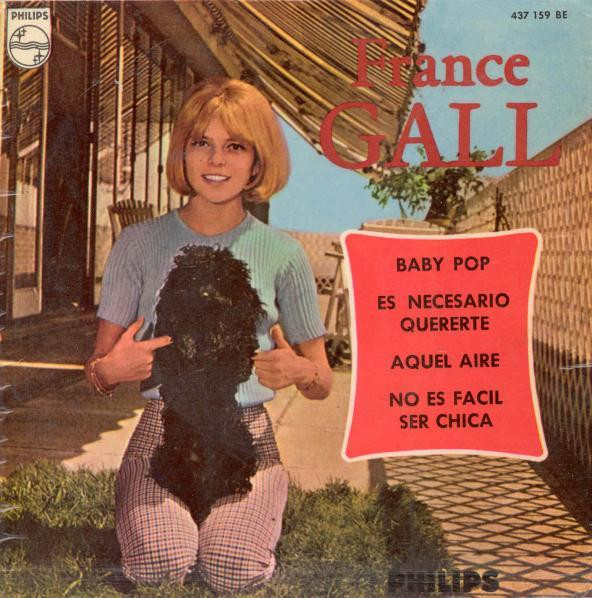 FRANCE GALL BABY POP ULTRA-RARE1966 ORIGINAL JAPANESE 1ST