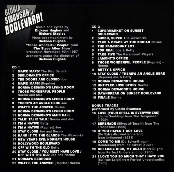 baixar álbum Gloria Swanson - In Boulevard