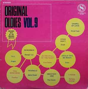 Original Oldies Vol. 9 (Vinyl, LP, Compilation, Stereo) for sale
