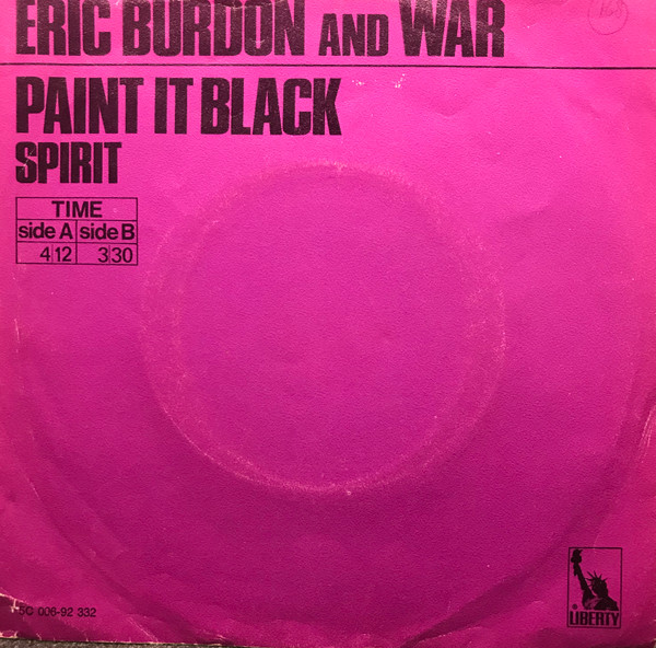 Album herunterladen Eric Burdon And War - Paint It Black Spirit