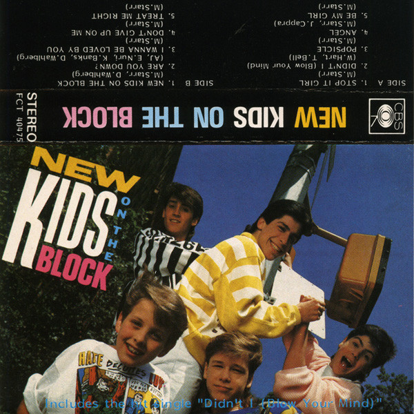 New Kids On The Block – New Kids On The Block (1986 -  www.boutiquedomovel.com