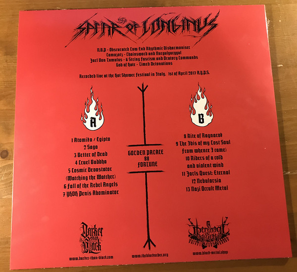 Spear Of Longinus – Golden Palace 88 Fortune (2020, Red, Vinyl) - Discogs