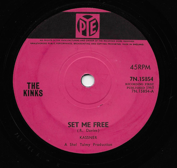 The Kinks - Set Me Free | Releases | Discogs