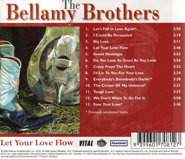 last ned album Bellamy Brothers - Let Your Love Flow