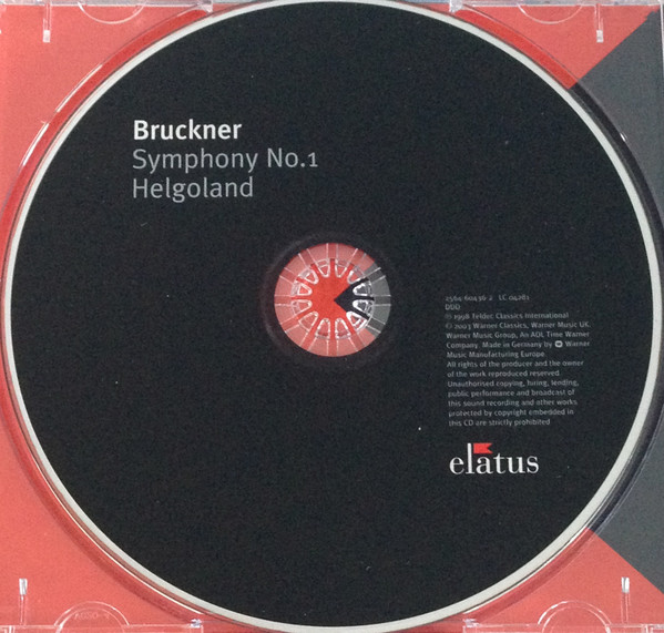 Album herunterladen Bruckner, Berliner Philharmonic Orchestra, Daniel Barenboim - Symphony No 1 Helgoland