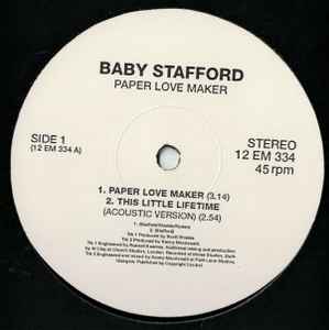 Baby Stafford - Paper Love Maker album cover