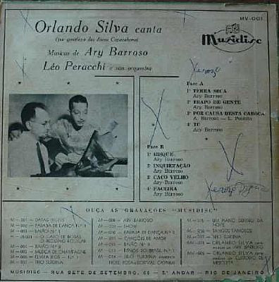 last ned album Orlando Silva - Orlando Silva Canta Músicas De Ary Barroso