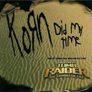 Korn - Did My Time album cover
