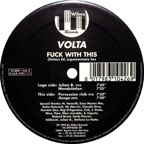 last ned album Volta - Fuck With This