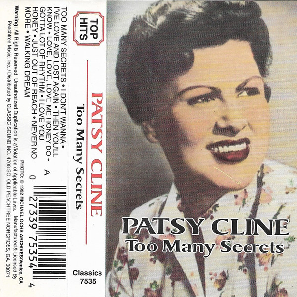 baixar álbum Patsy Cline - Too Many Secrets