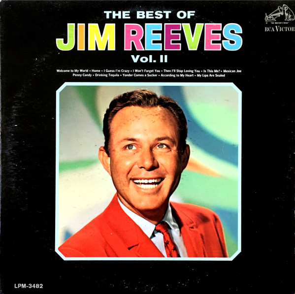 Jim Reeves – The Best Of Jim Reeves Vol. II (1966, Vinyl) - Discogs