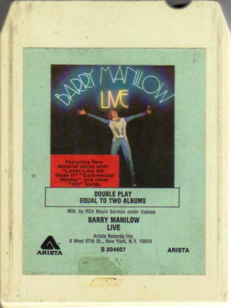 Barry Manilow – Live (1977, Gatefold, Vinyl) - Discogs