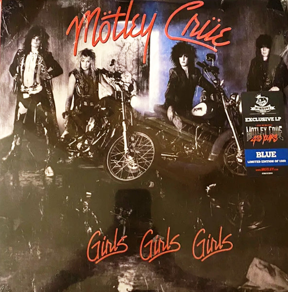 Mötley Crüe – Girls, Girls, Girls (2022, Blue , Vinyl) - Discogs