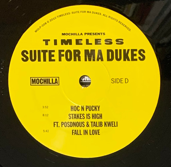 Miguel Atwood-Ferguson - Mochilla Presents Timeless: Suite For Ma Dukes - The Music Of James "J Dilla" Yancey | Mochilla (MOLP-008) - 10