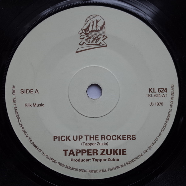 Tapper Zukie – Pick Up The Rockers (1976, Vinyl) - Discogs