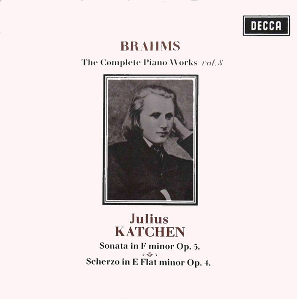 Brahms, Julius Katchen – The Complete Piano Works Vol. 8 (Vinyl