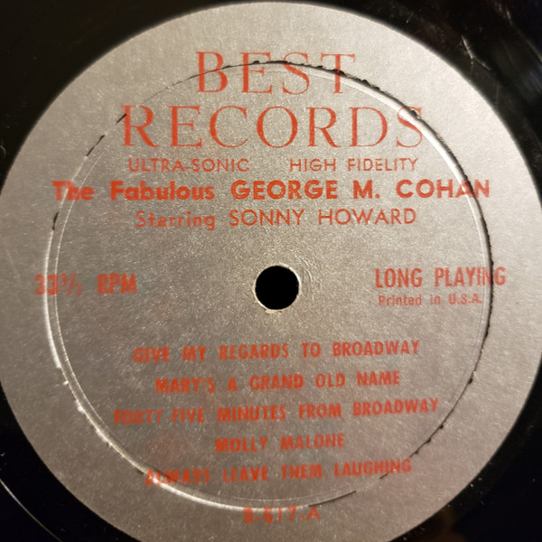descargar álbum George M Cohan, Sonny Howard, Maury Laws - The Fabulous George M Cohan