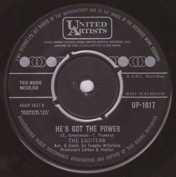 The Exciters – He's Got The Power (1963, Vinyl) - Discogs