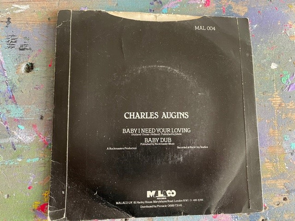 last ned album Charles Augins - Baby I Need Your Loving Baby Dub