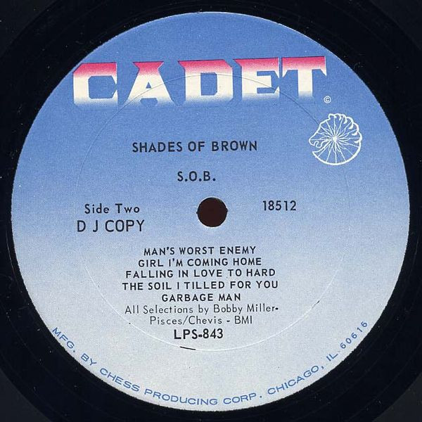 Shades Of Brown – S.O.B. (1970, Vinyl) - Discogs