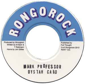 Mark Professor - Oystah Card album cover