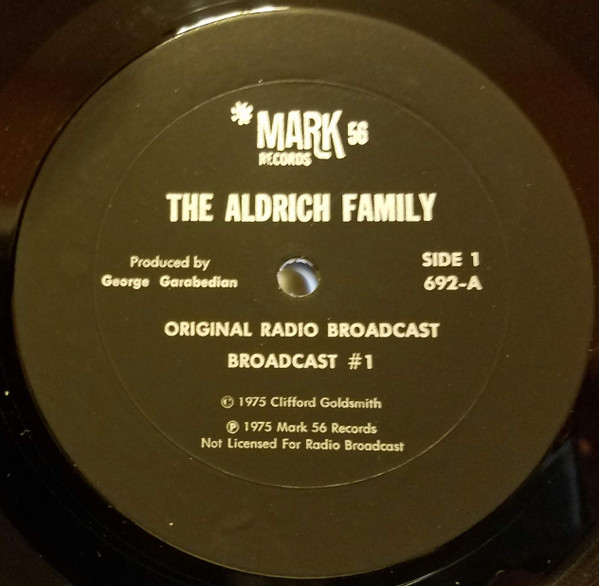 last ned album The Aldrich Family - The Aldrich Family