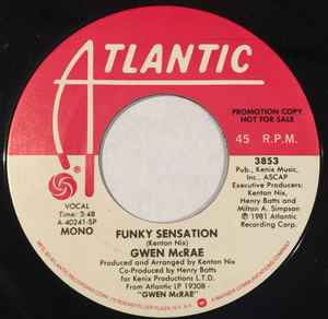 Gwen McCrae – Funky Sensation (1981, Vinyl) - Discogs