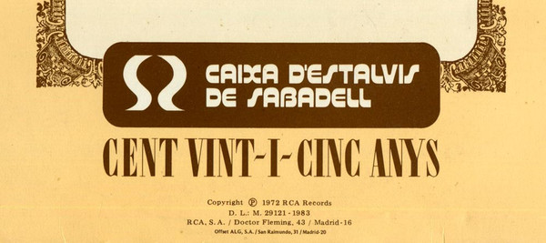 lataa albumi Various - Musica DAra Fa Cent Vint I Cinc Anys Composicions I Estrenes De La Temporada 1858 1859
