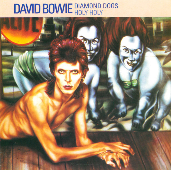 DAVID BOWIE DIAMOND DOGS LP COVER FRIDGE MAGNET MAGNET KÜHLSCHRANK 